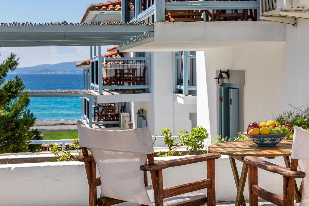 Milia Beach Apartments Paralia Milia Exterior photo