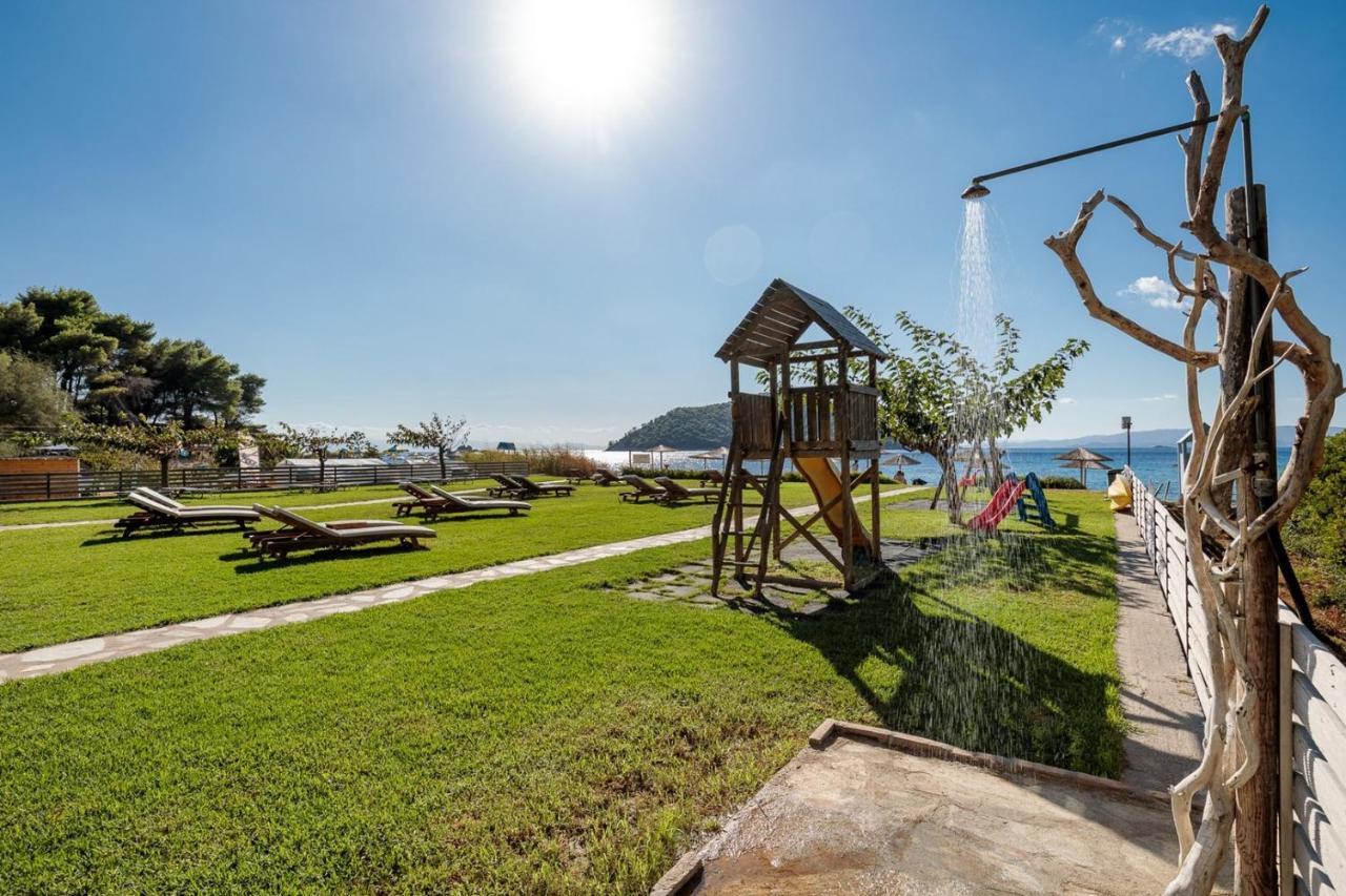 Milia Beach Apartments Paralia Milia Exterior photo