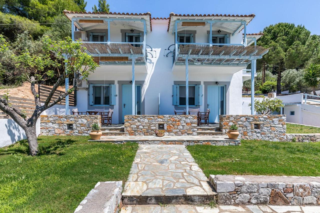 Milia Beach Apartments Paralia Milia Exterior photo